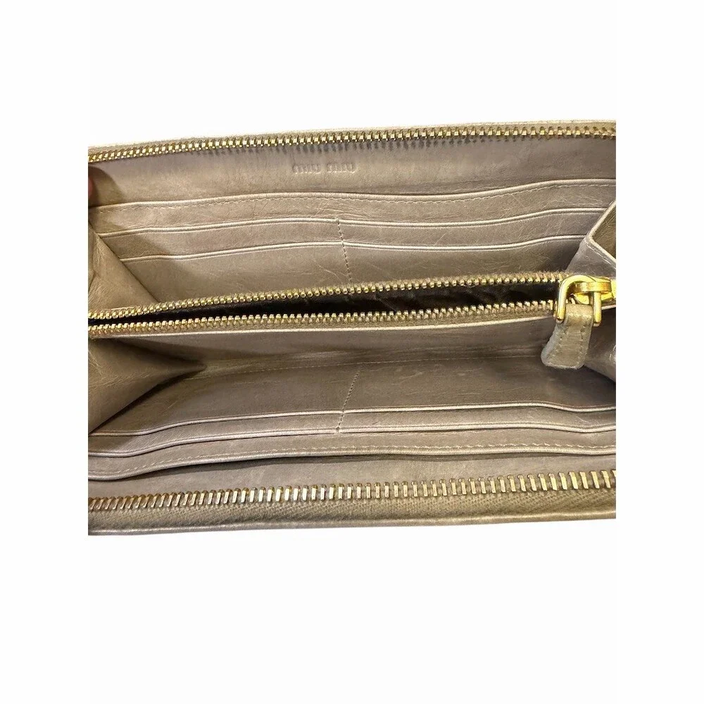 Miu Miu miu zip